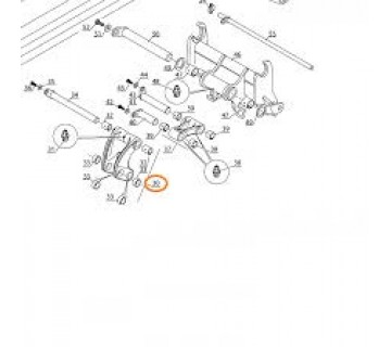 SAIBA AX RIDICARE HIDRAULICA MASSEY FERGUSON 3810998M1, 683-75